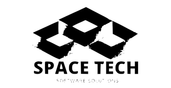 spacetech logo vettoriale